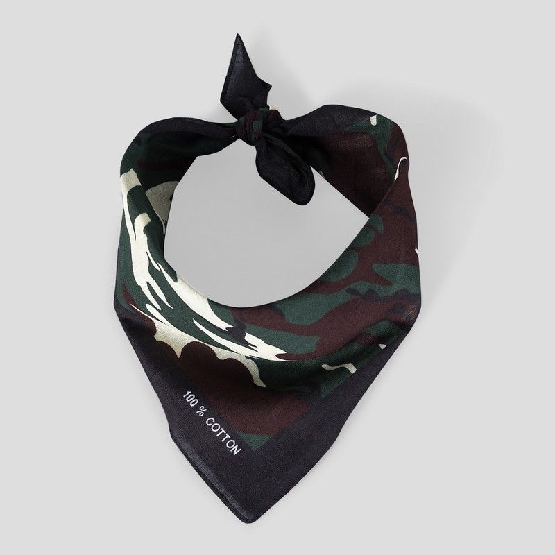 Pañuelo Bandana Camuflaje Woodland