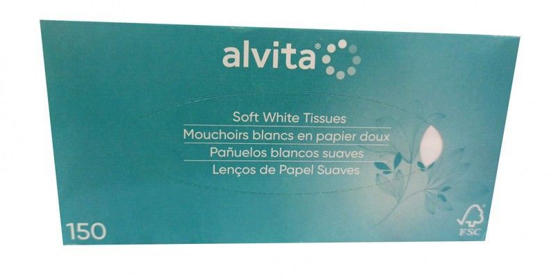 Pañuelos Alvita caja 150 unidades