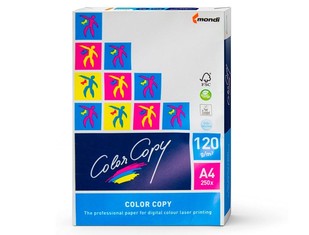 Papel blanco  Color Copy A4 120 gr. (250 hojas)