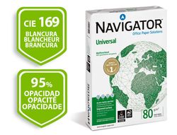 Papel blanco multifunción Navigator Universal A3 de 80 gr (500 hojas)