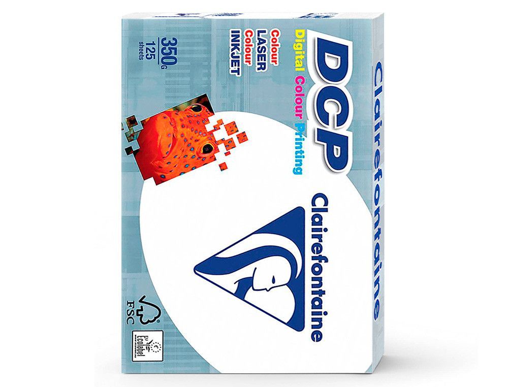 Papel Clairefontaine A4 de 125 hojas 350 gr