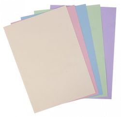 Papel color A4 80 gr 5 colores Pastel 500 hojas
