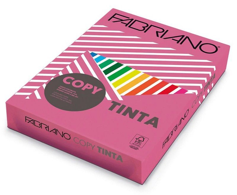 Papel color A4 80 gr. Rosa Oscuro/Fucsia 500 hojas