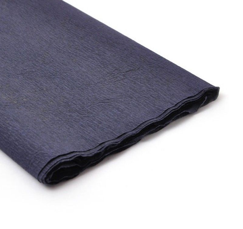 Papel crespón 50x2,5 m, Negro