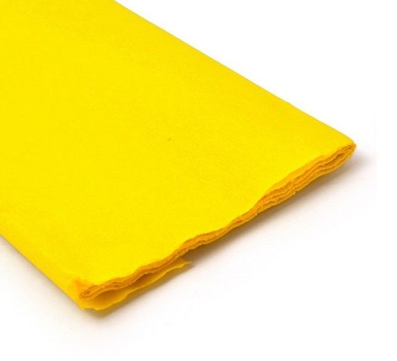 Papel crespón Amarillo