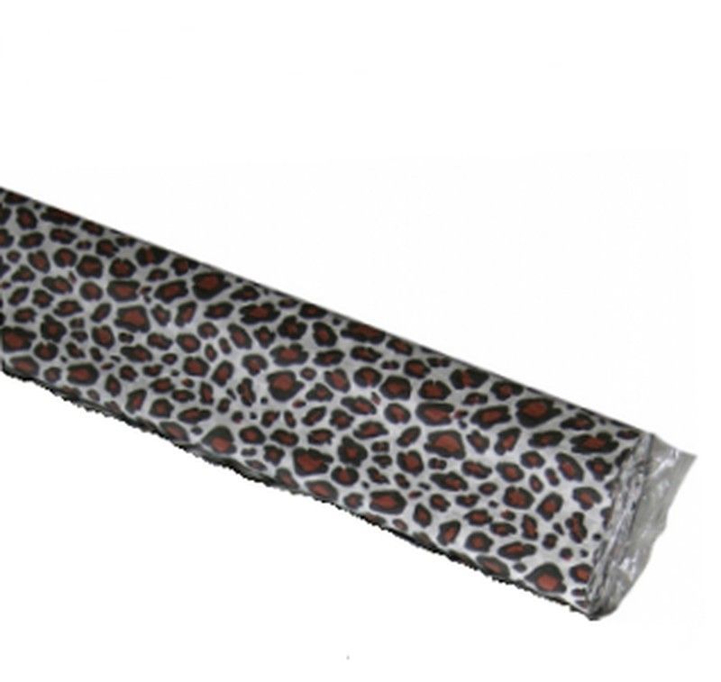 Papel crespón decorado, Leopardo