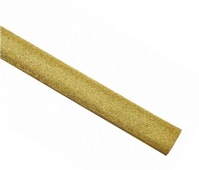 Papel crespón metalizado, Oro