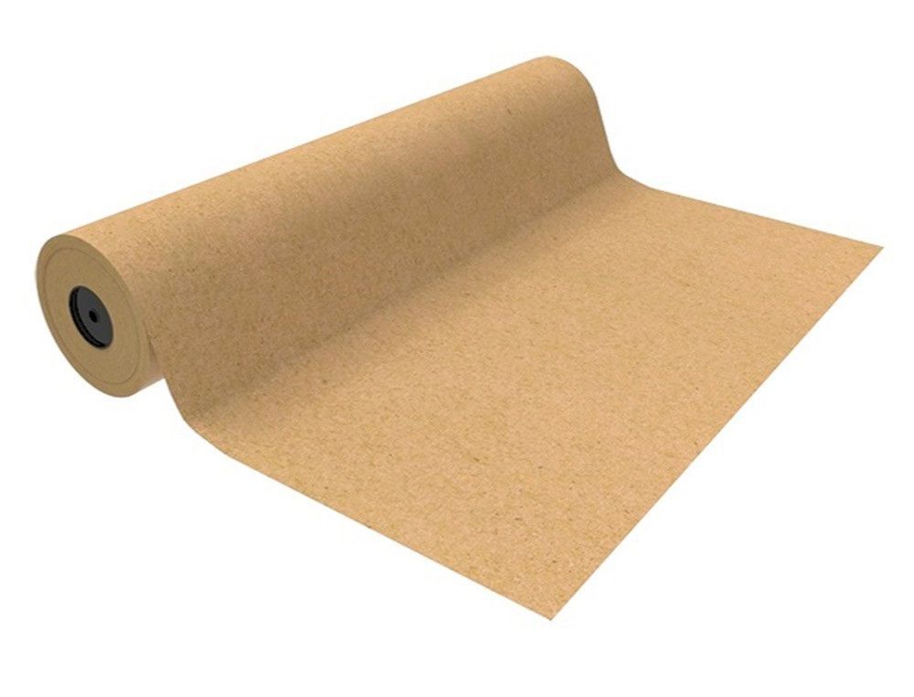 Papel de regalo basika kraft liso 80 mt bobina 62 cm