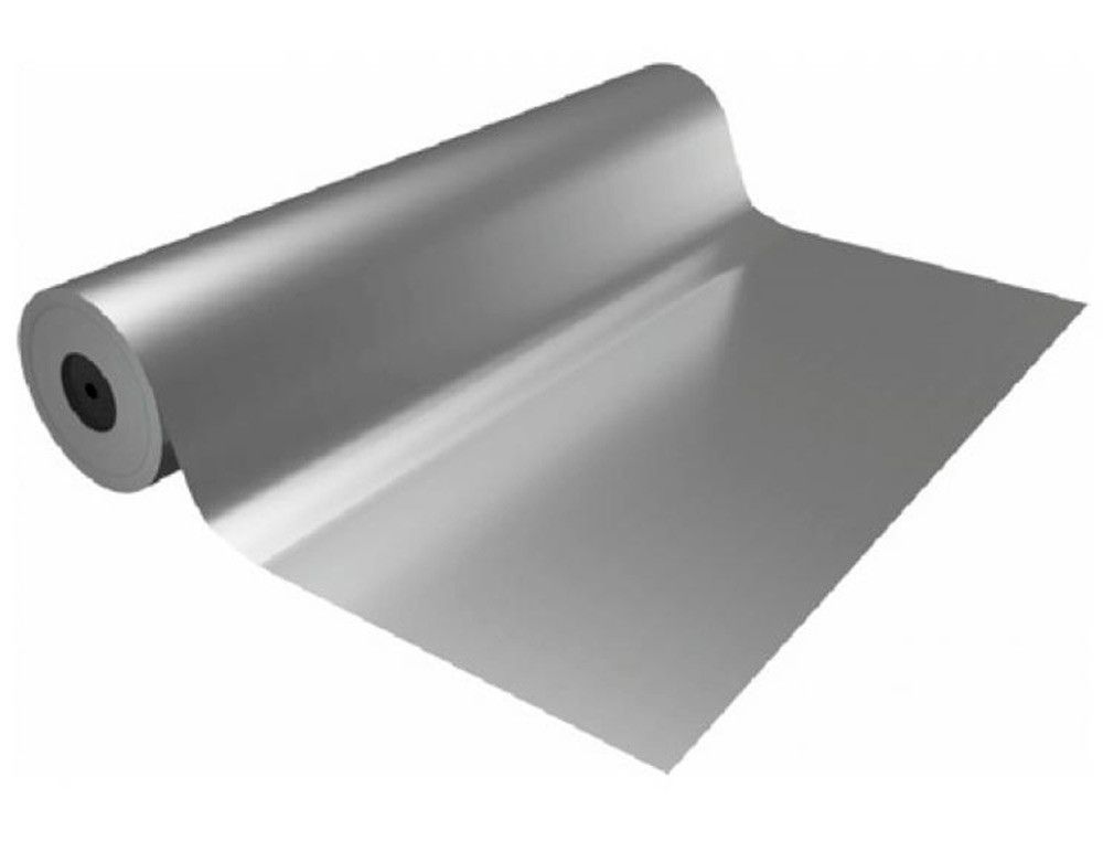 Papel de regalo basika metalizado plata bobina 31 cm