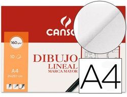 Papel Dibujo Marca Mayor 160Gr Din A4 en Minipacks de 10 Hojas