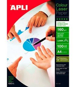 Papel din a4 láser foto glossy 2 caras