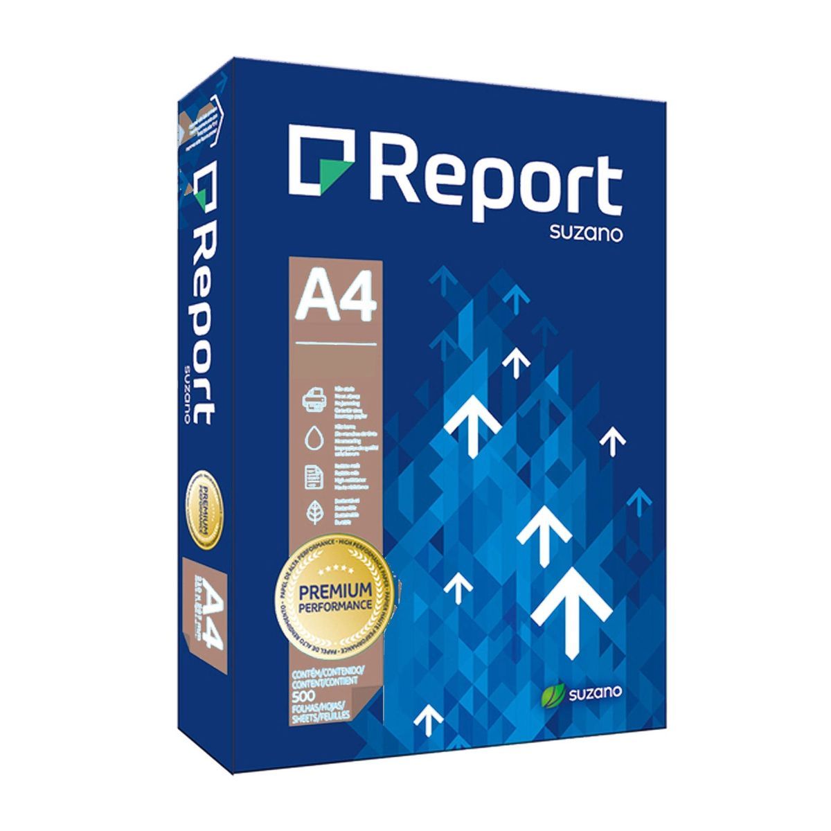 Papel Din A4 REPORT de 75 grs. 500 hojas