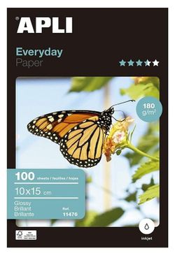 Papel fotográfico Everyday 10 x 15 cm 180 gr 100 hojas