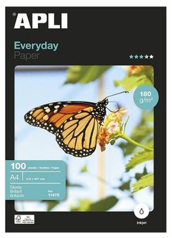Papel fotográfico Everyday A4 180 gr 100 hojas