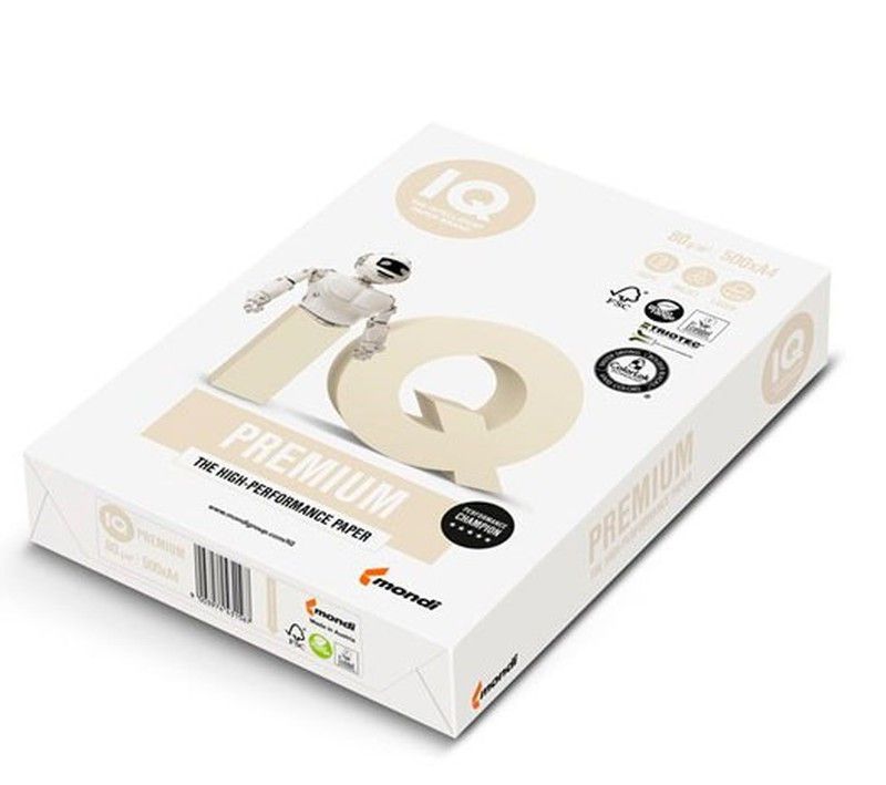 Papel IQ Premium. 100 gramos. 500 hojas en Din A4