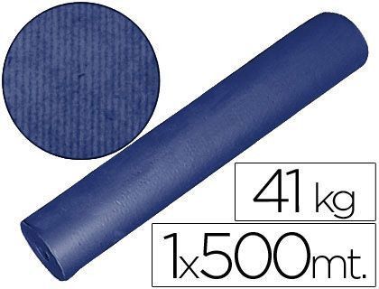 Papel Kraft Azul 1,00 Mt X 500 Mts Especial para Embalaje