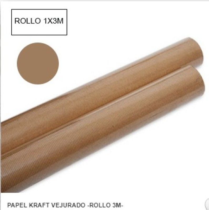 Papel Kraft Vejurado 3Mt 1151160
