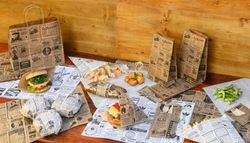 Papel para hamburguesas  1000 unidades