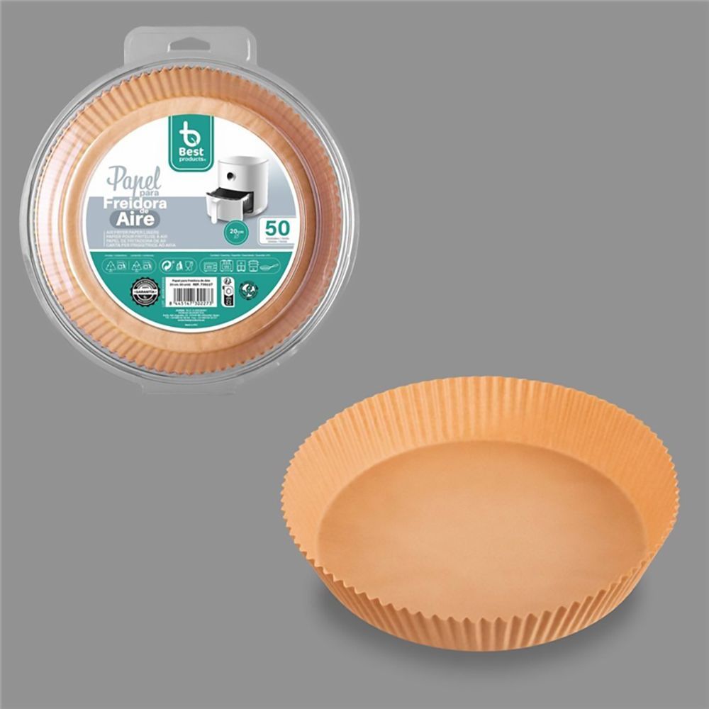 Papel Redondo Freidora Aire Ø20 Cm
