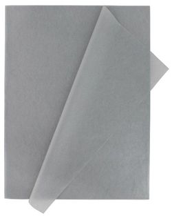 Papel seda 25 hojas 50 x 75 cm, gris