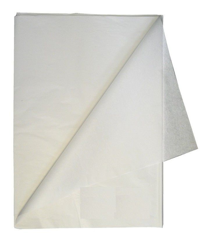Papel seda 26 hojas 50 x 70 cm, blanco