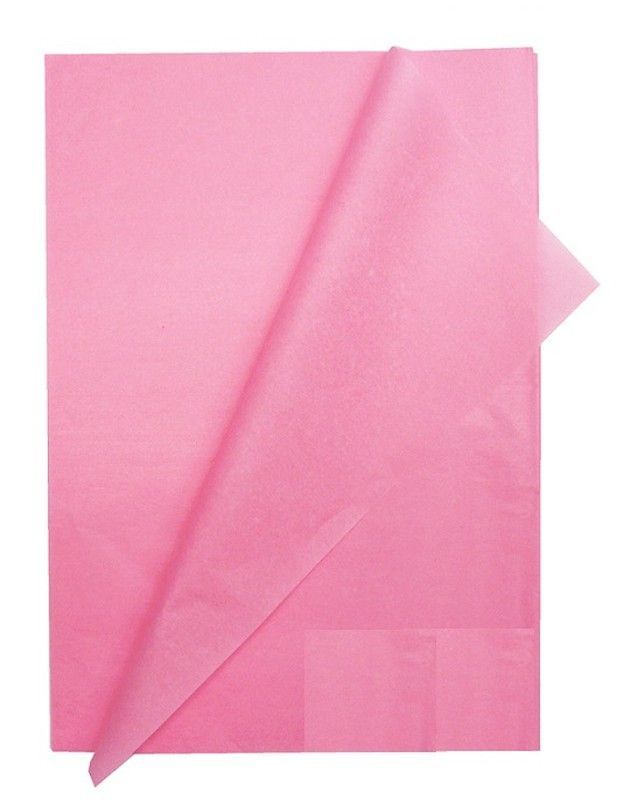 Papel seda 26 hojas 50 x 70 cm, rosa