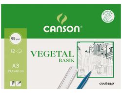 Papel vegetal Gvarro A3 minipack 12 hojas