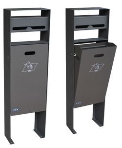 Papelera con dispensador bolas Can