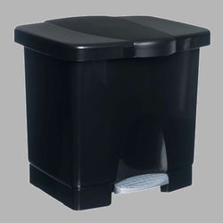 Papelera con tapa y pedal 40lt