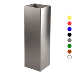 Papelera cuadrada 25 litros pintada