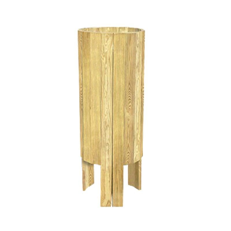 Papelera de Madera Pino