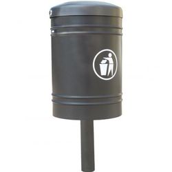 Papelera Gustavia Central de 40 Litros