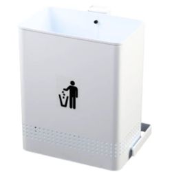 Papelera jardín mural