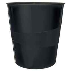 Papelera Leitz Recycle . 15 litros, negro
