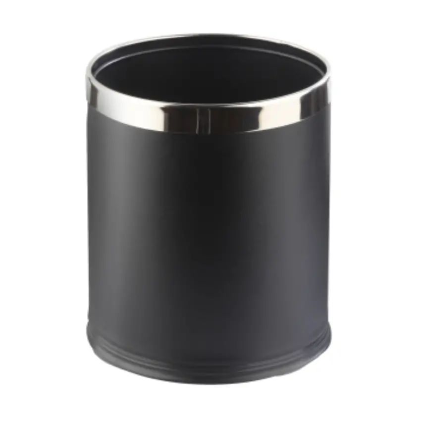 Papelera redonda 10lts doble cuerpo