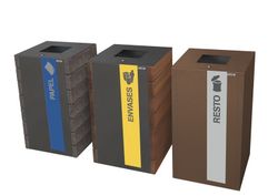 Papelera Valencia 100litros