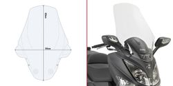 Parabrisas completo givi sym joymax 300i 12>19