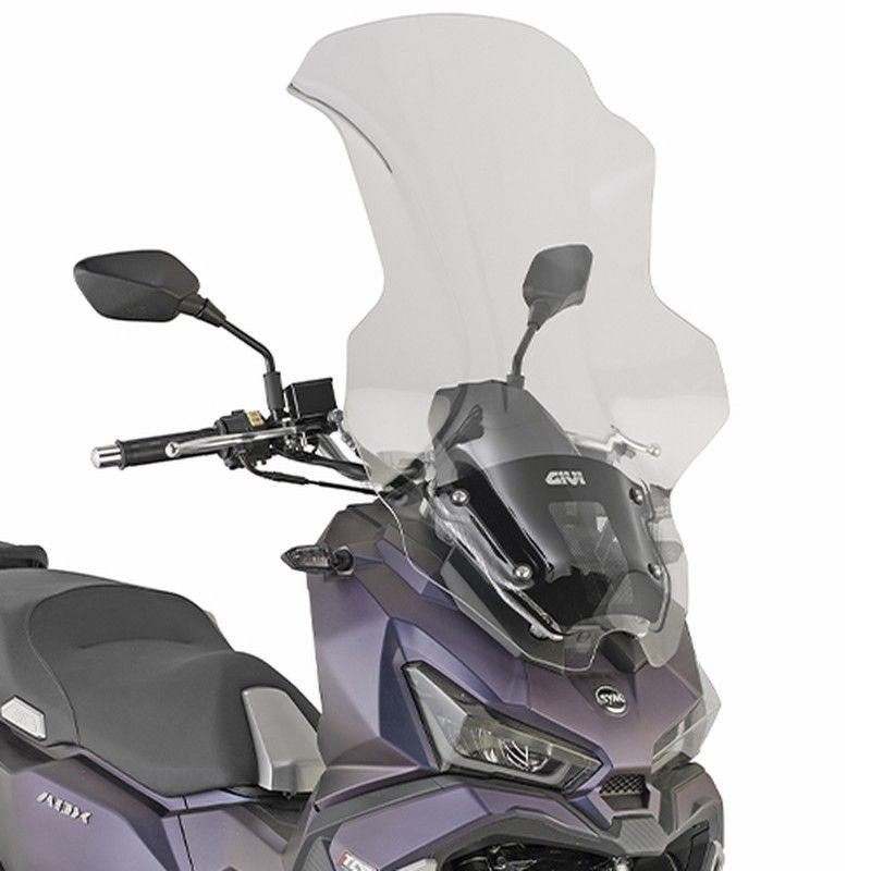 Parabrisas completo SYM ADX 125 (24>) 34 cm mas alto Givi