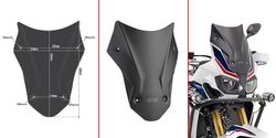 Parabrisas crf1000l africa twin 16>19 y adventure sports 18>19