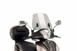 Parabrisas puig tarfic ahumado para kymco miler 125 2017>
