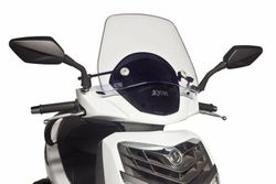 Parabrisas puig tarfic transparente para sym hd2 125/200
