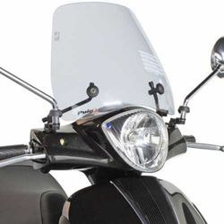 Parabrisas puig trafic transparente para piaggio