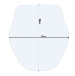 Parabrisas Scooter varias Givi  D1181ST