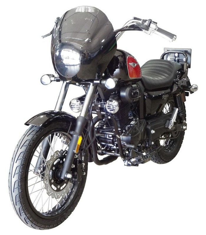 Parabrisas tipo cupula para macbor rockster