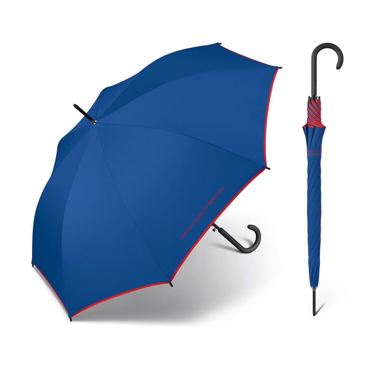 Paraguas Benetton Long Automático Blue