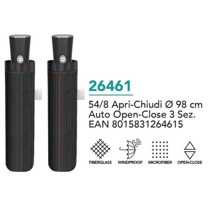 Paraguas Hombre Pleg.Abr/Cierra 26461