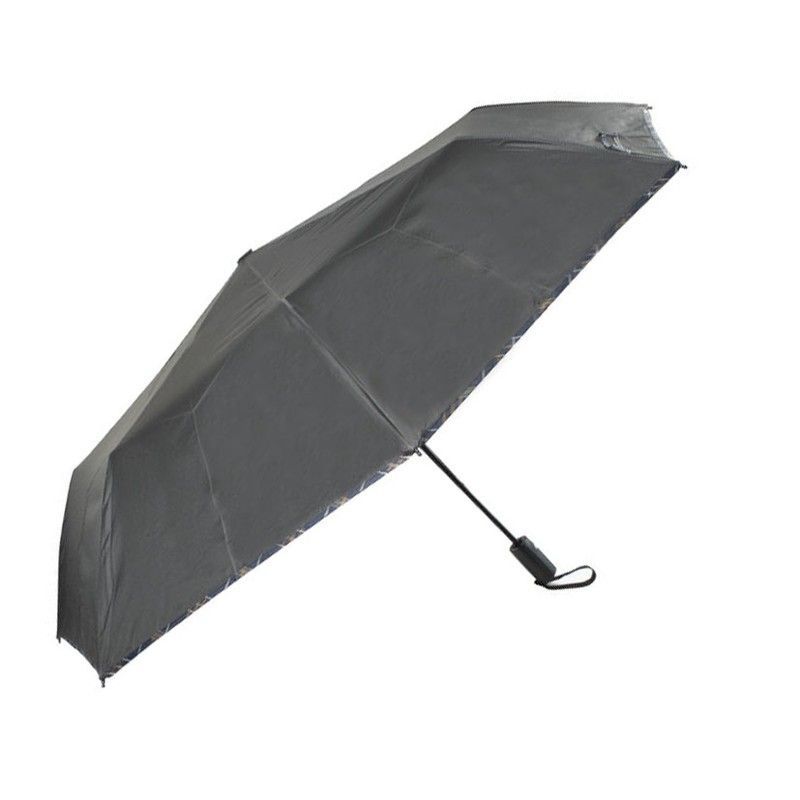 Paraguas Plegable Aut. 117 Cm. Negro