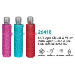 Paraguas Sra. Pleg.Abr/Cierra 26418