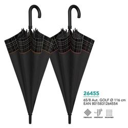 Paraguas Unisex Largo Auto.Negro R-26455