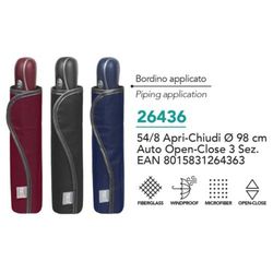 Paraguas Unisex Pleg.Abr/Cierra 26436